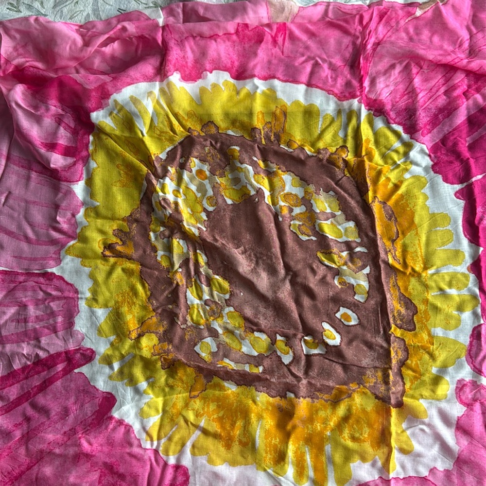 Summery or spring infinity scarf